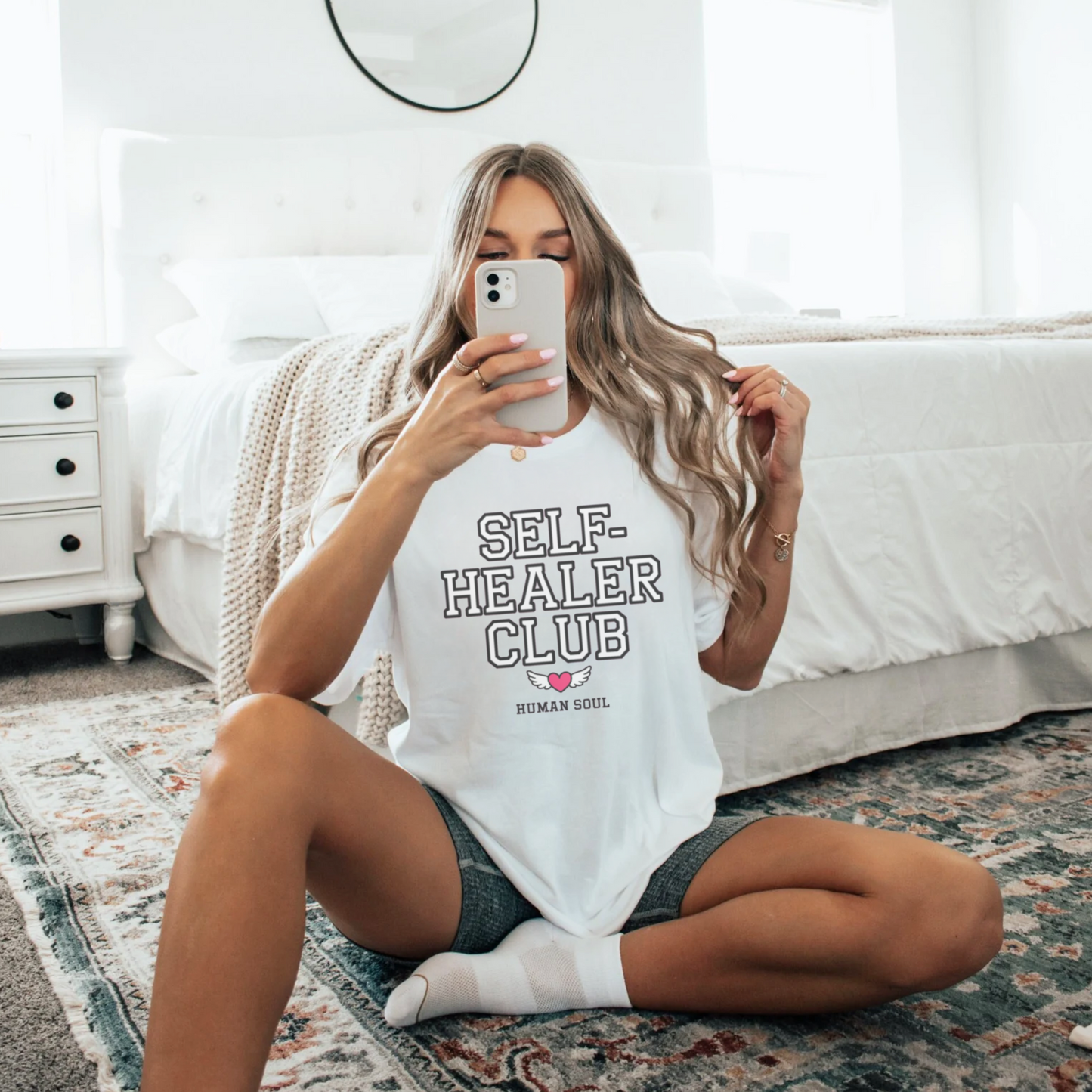 Front View of Self Healer Club Women's T-Shirt