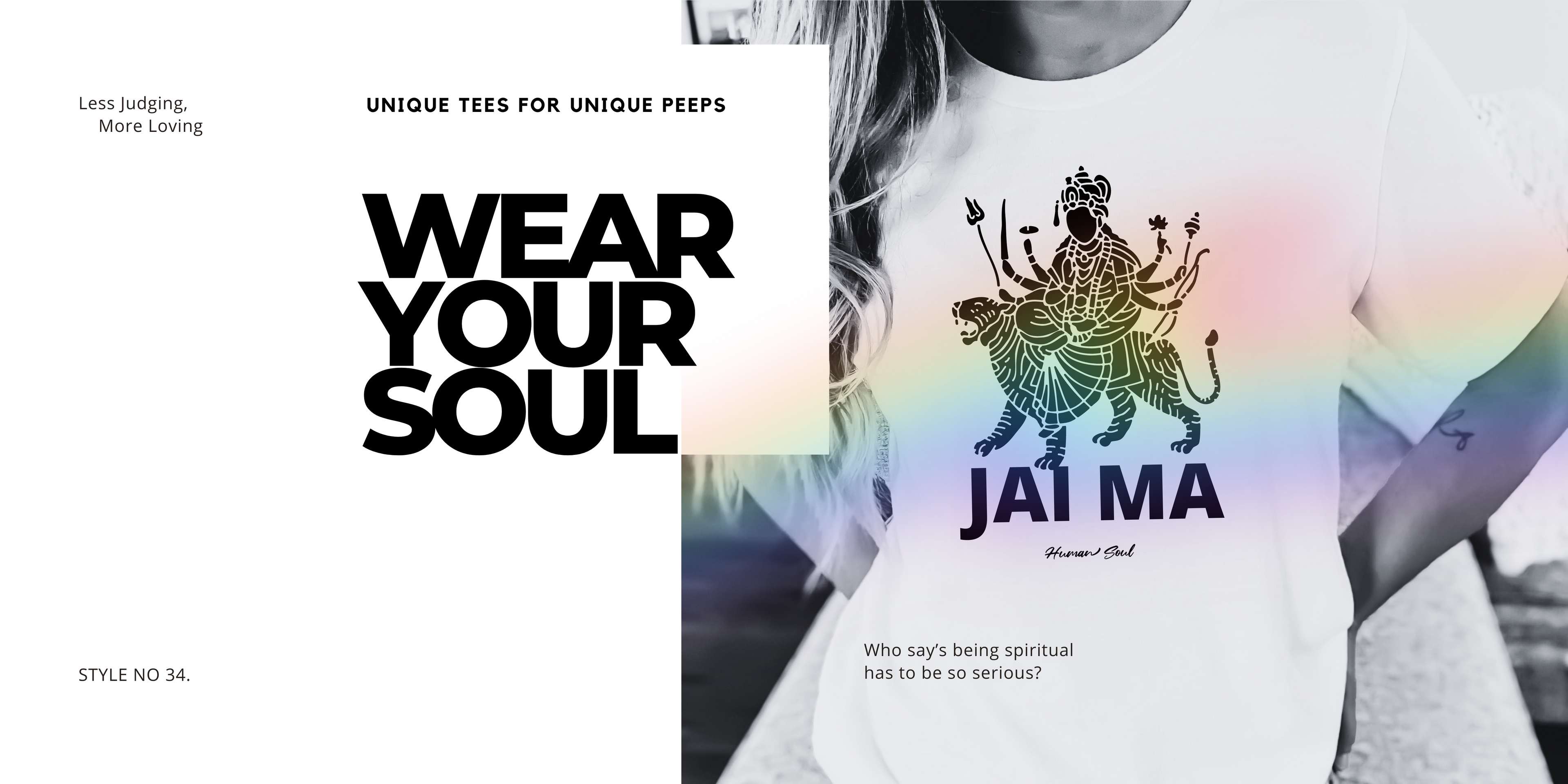 Spiritual clothing store, selling unique t-shirts, sweatshirts, hoodies & yoga tanks