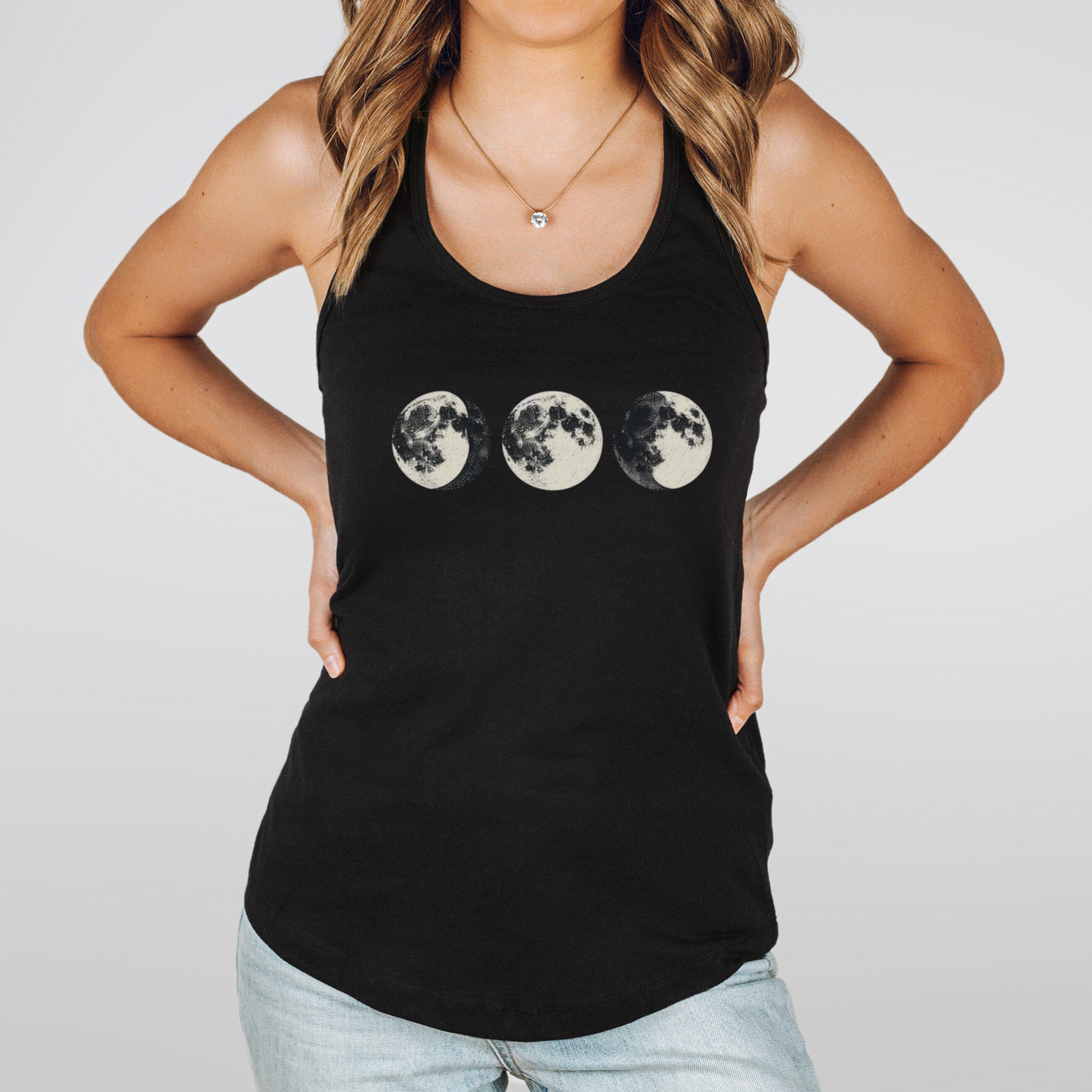 Triple Full Moon Tank Top