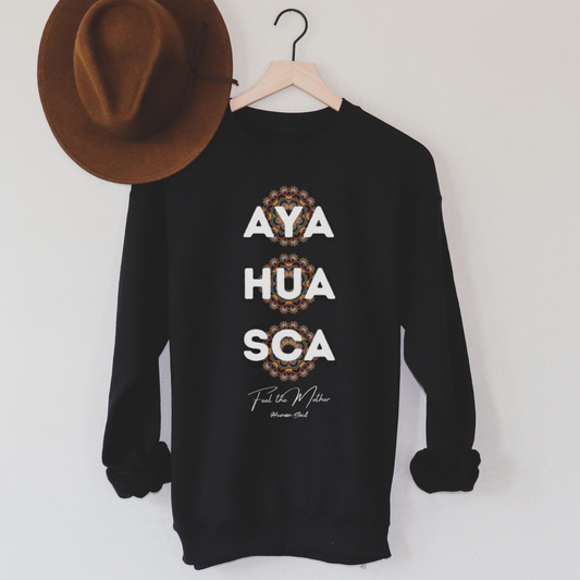 Ayahuasca Feel the Mother Mandala Sweatshirt