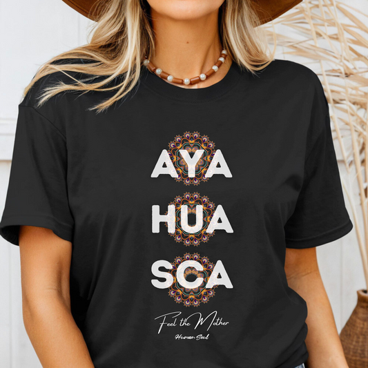 Ayahuasca Feel the Mother Mandala Tee