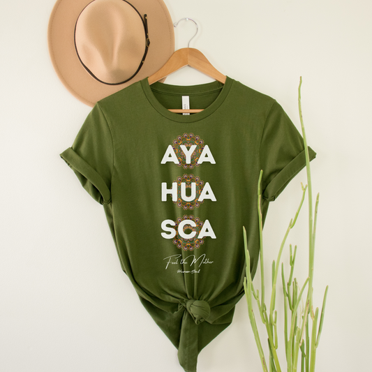 Ayahuasca Plant Medicine Mandalas, Psychedelic Shirt