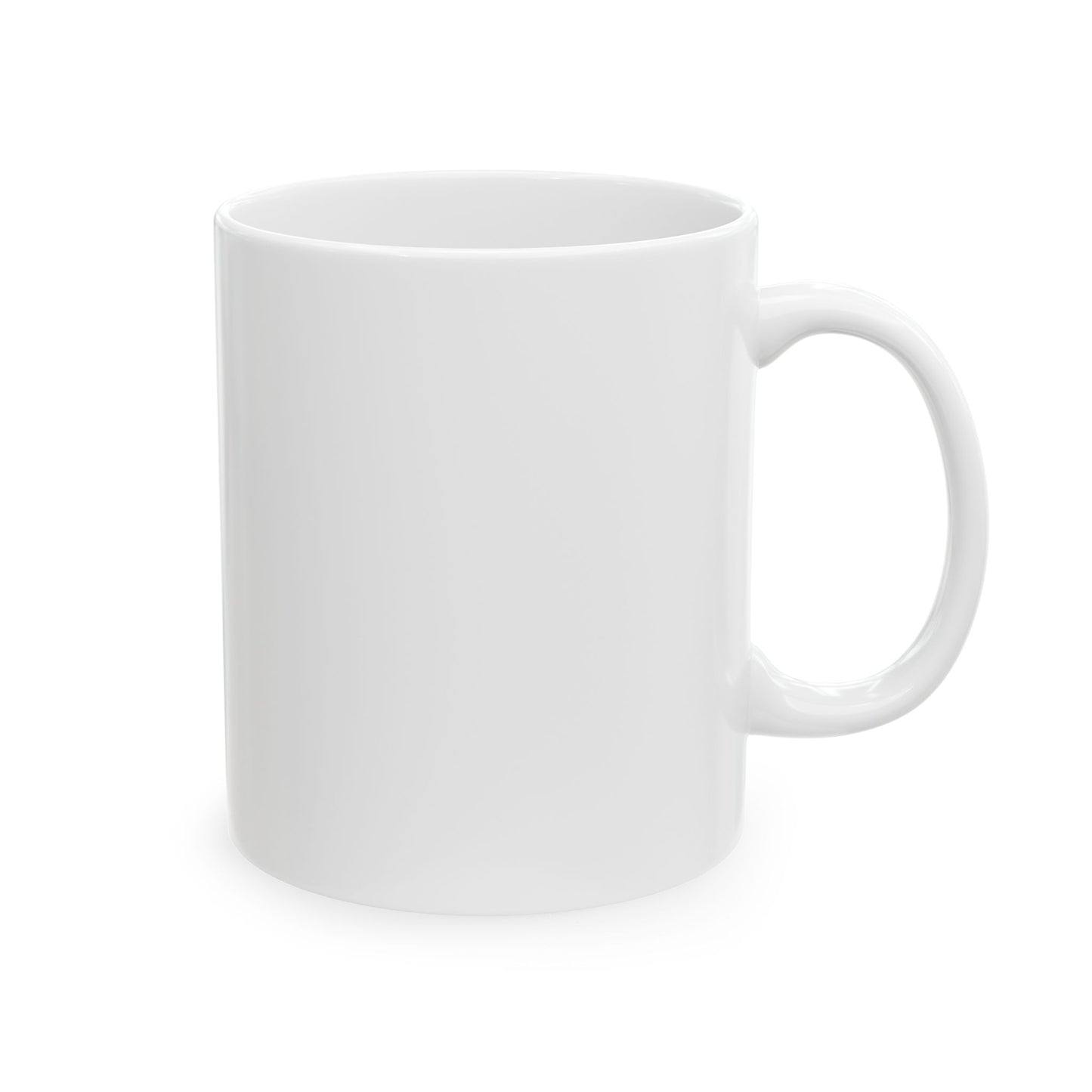 Back view of the All Life Is Sacred mug, a spiritual and eco-conscious coffee cup.