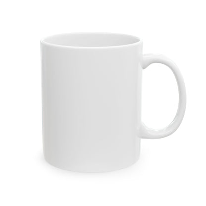 Back view of the All Life Is Sacred mug, a spiritual and eco-conscious coffee cup.