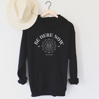 Be Here Now Sri Yantra Hoodie