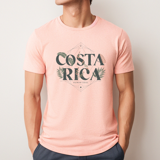 Costa Rica Tropical Boho Geometric T-Shirt