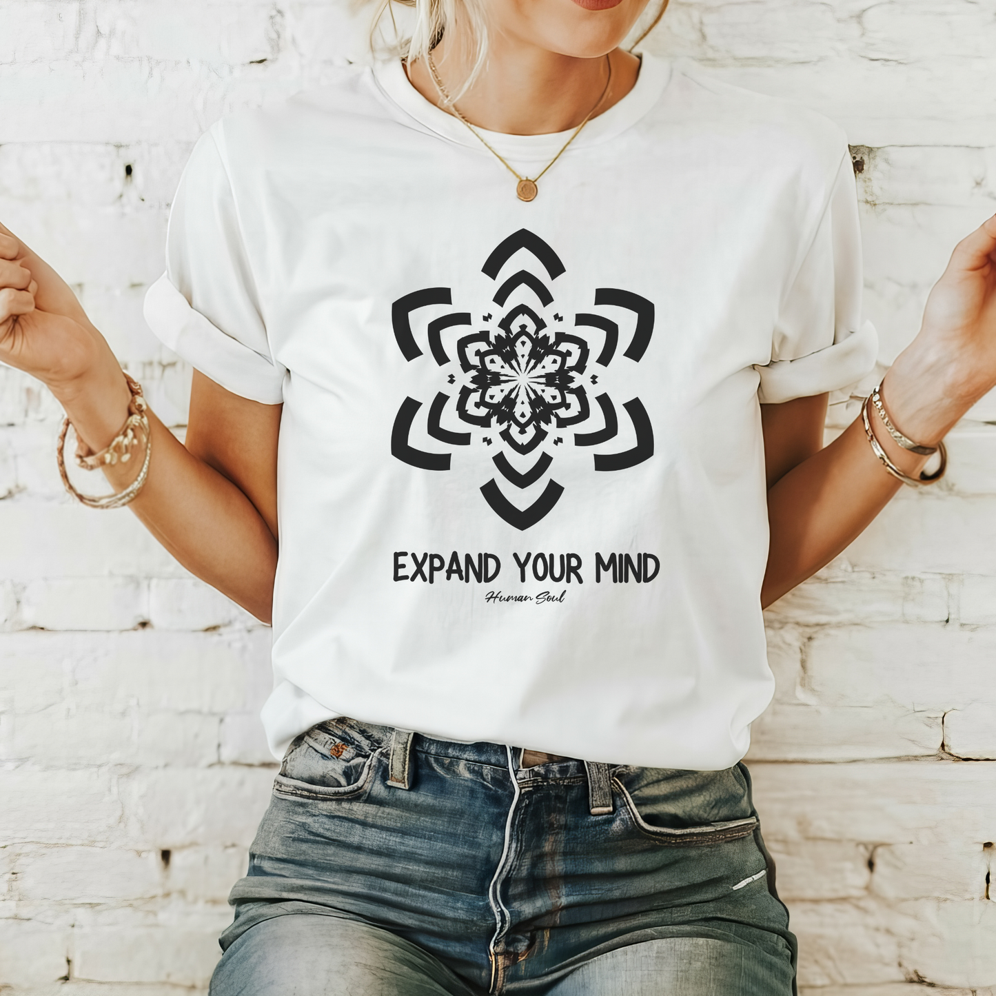 Expand Your Mind Sacred Geometry T-Shirt