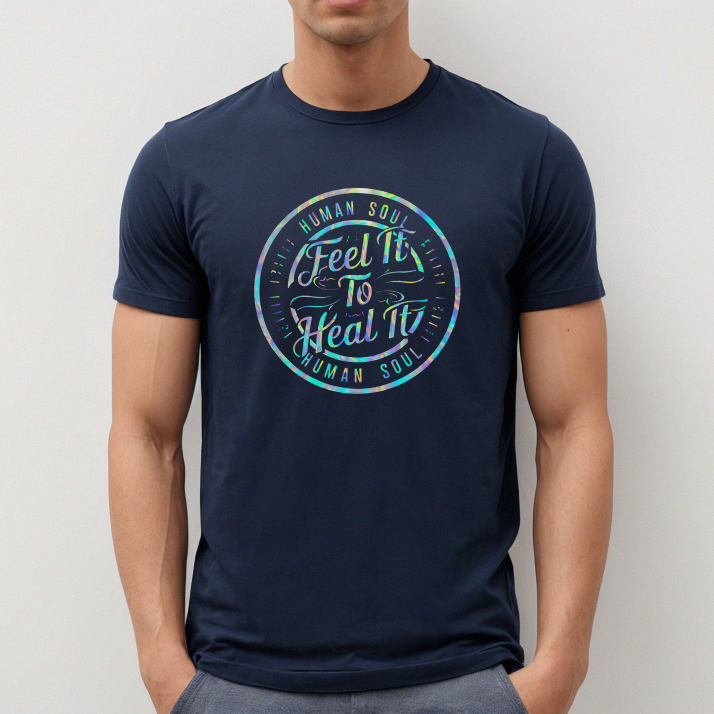 Feel It to Heal It Holographic T-Shirt