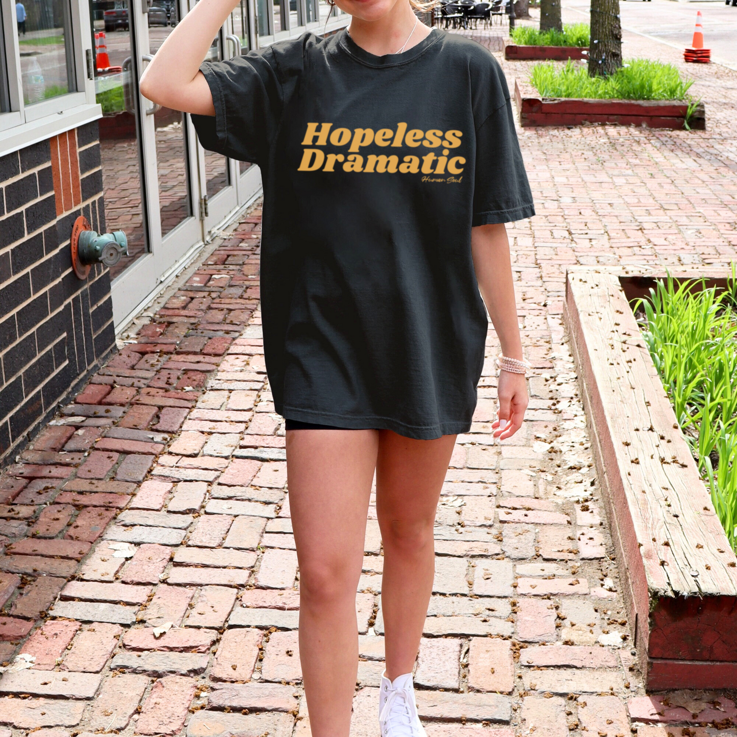 Hopeless Dramatic Retro T-Shirt