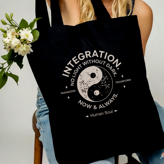 Integration, Spiritual Healing Canvas Tote Bag