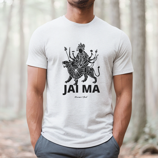 Jai Ma Durga Silhouette T-Shirt