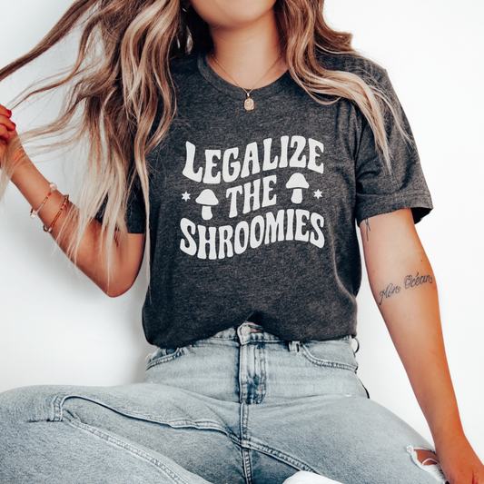 Legalize the Shroomies Magic Mushroom T-Shirt