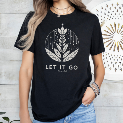 Let It Go, Celestial Lotus T-Shirt