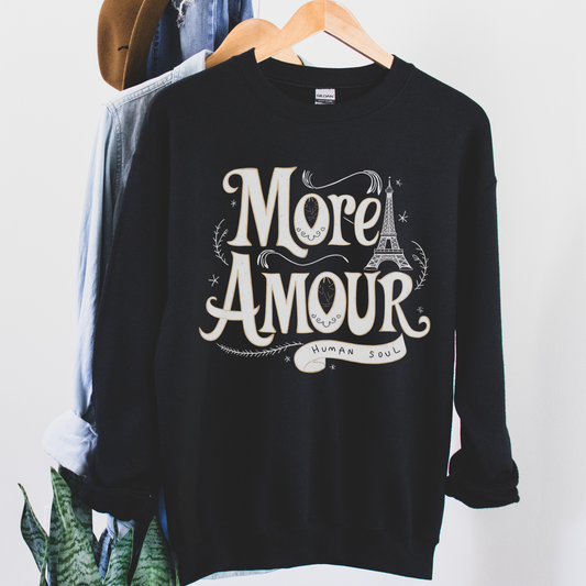 More Amour Eiffel Tower Paris Sweatshirt