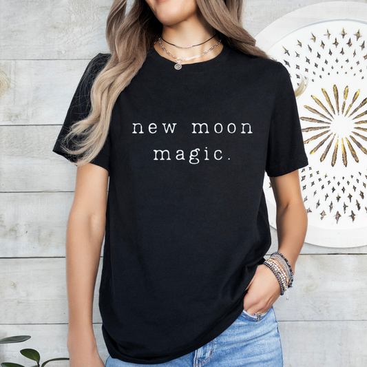 New Moon Magic Witchy T-Shirt