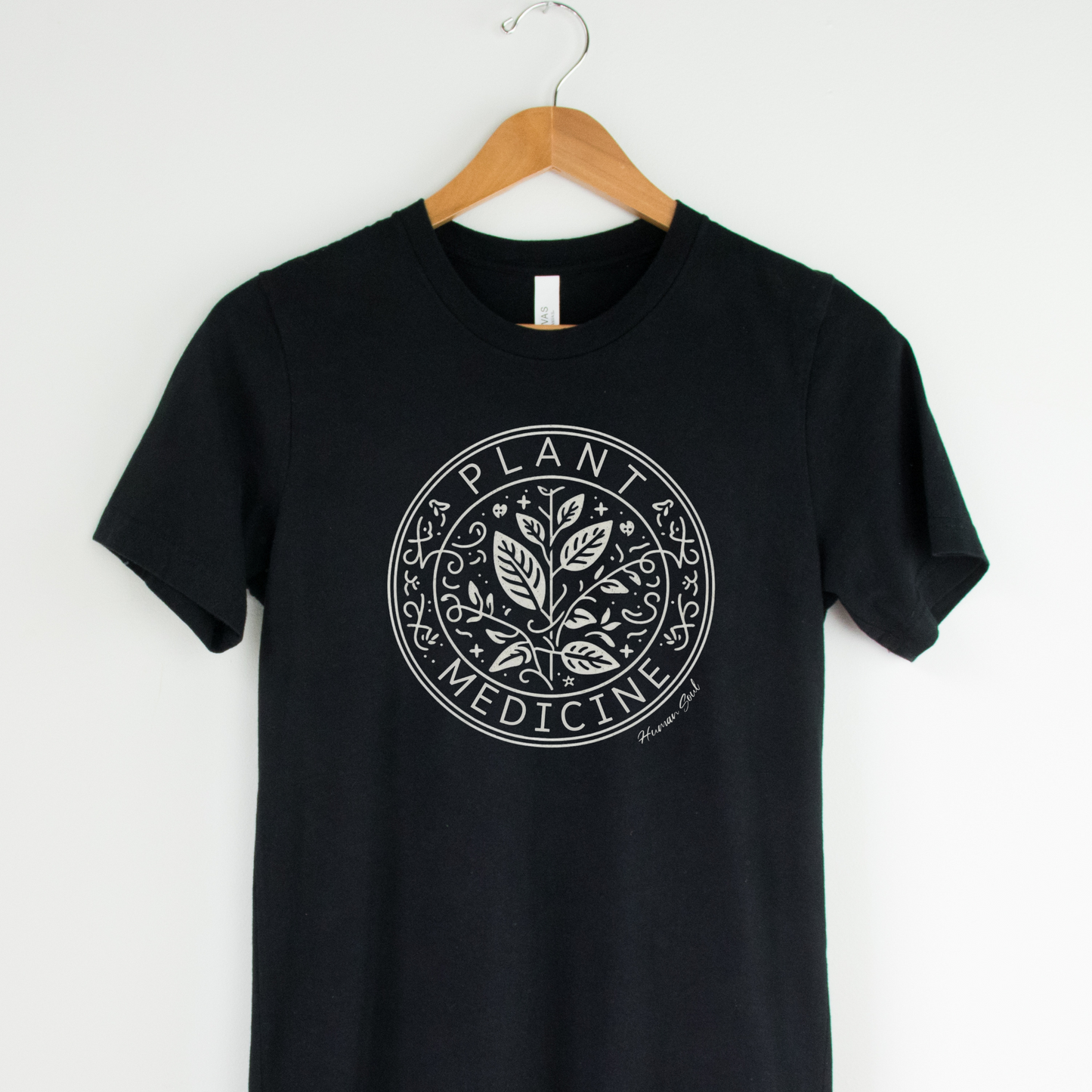 Nature's Remedy Tee - 'Plant Medicine Vine' T-Shirt with Circular Design