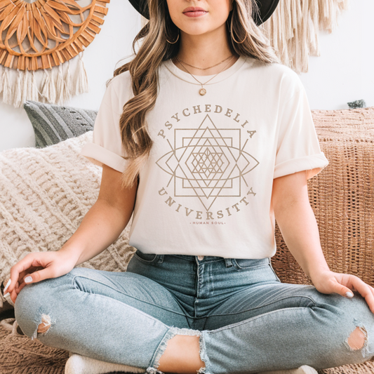 Psychedelia University Sri Yantra T-Shirt