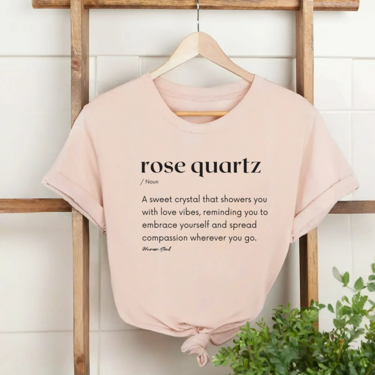 Rose Quartz Definition T-Shirt