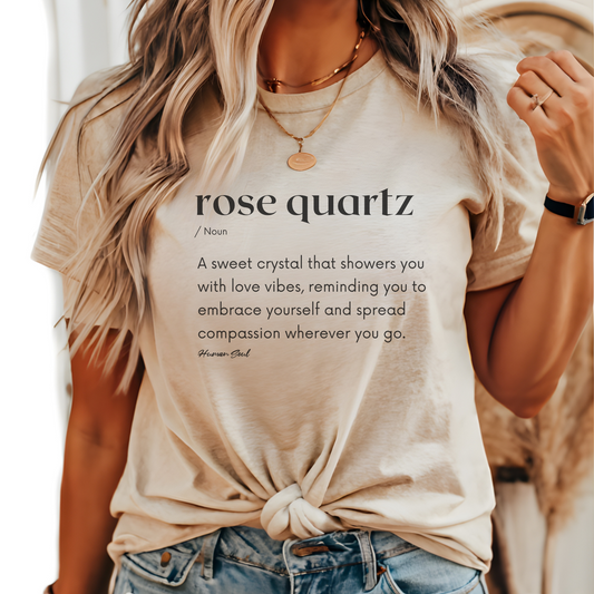 Rose Quartz Sweet Definition Tee