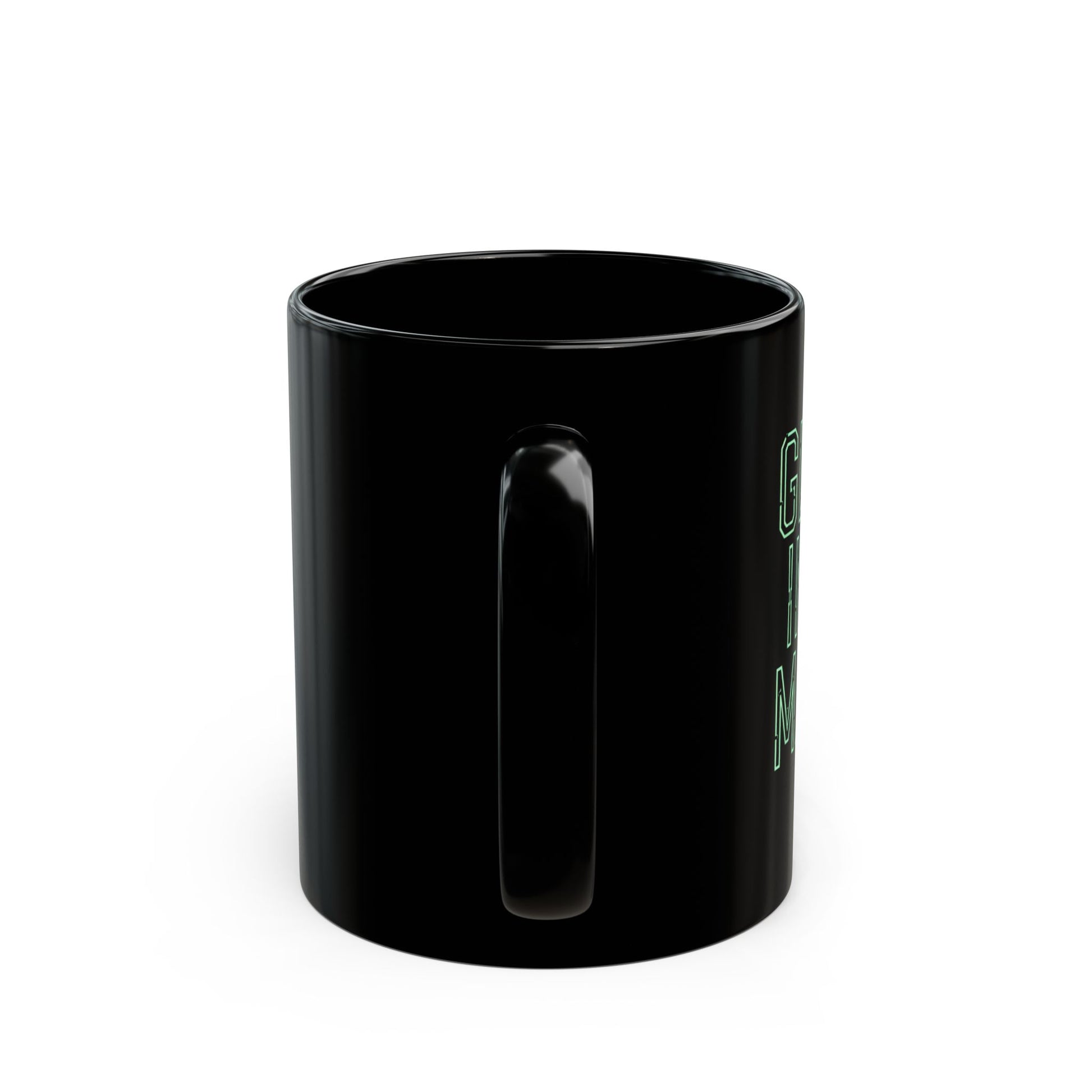 Side of the 11oz simulation theory mug, ideal for fans of digital illusions and alternative realities.