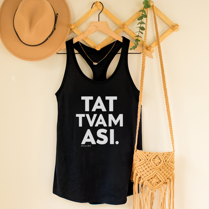 Tat Tvam Asi Racerback Tank Top