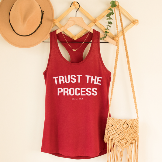 Trust the Process Women's Racerback Tank