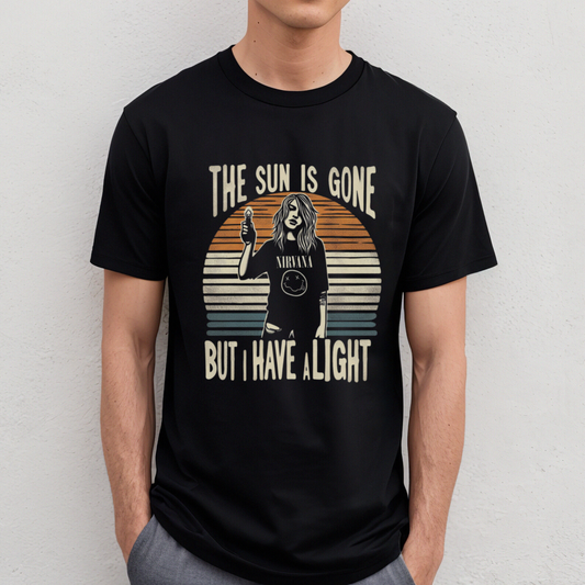 The Sun is Gone but I Have a Light, Nirvana T-Shirt