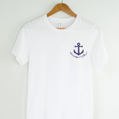 Vagabond Spirit Tee - 'Not All Who Wander Are Lost' Front Print Shirt